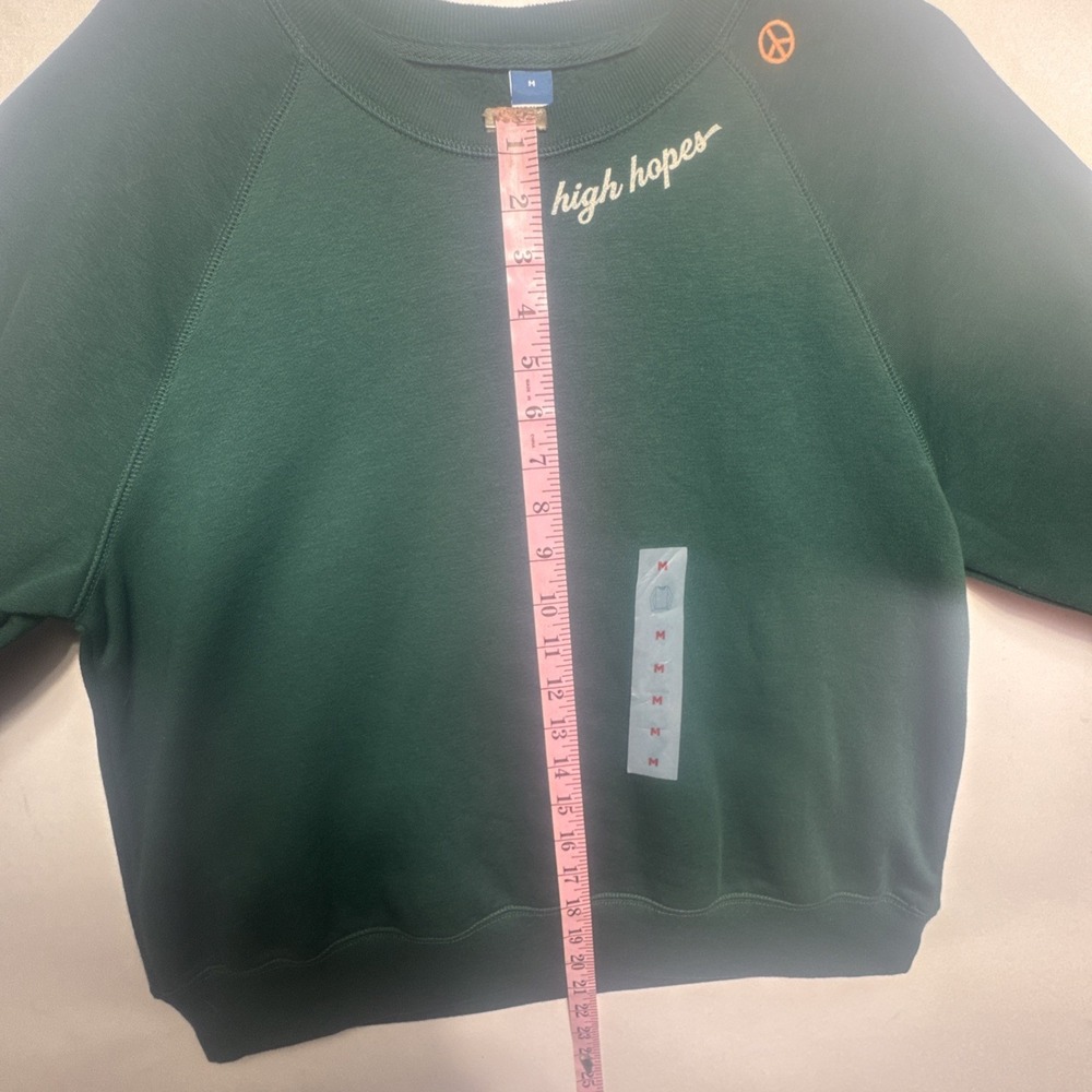 Old navy Crew-Neck green Sweatshirt for Women M - Picture 2 of 13